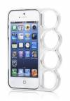 iPhone 5 Knuckle Case - Silver (OEM)